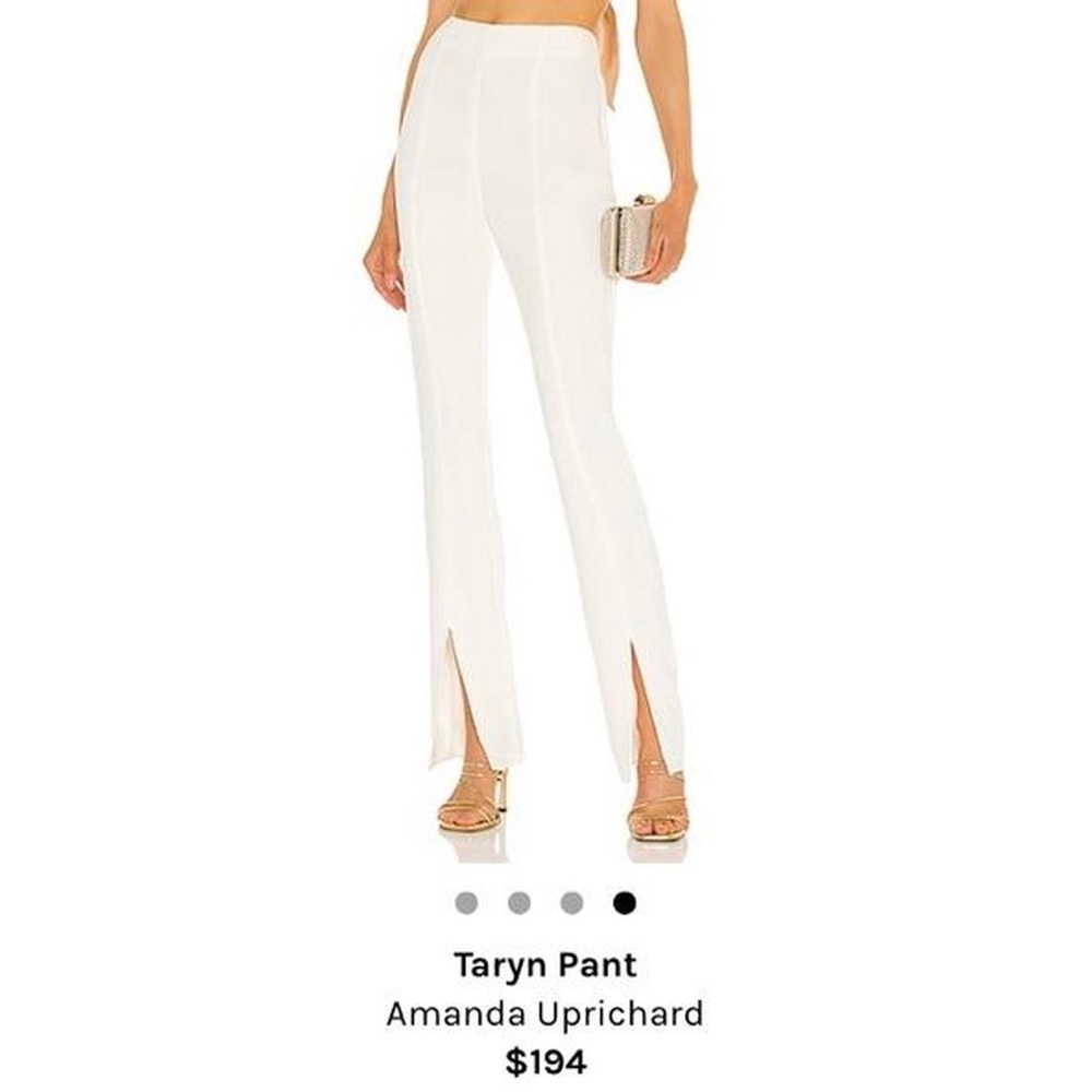 Amanda Uprichard Taryn Pants White